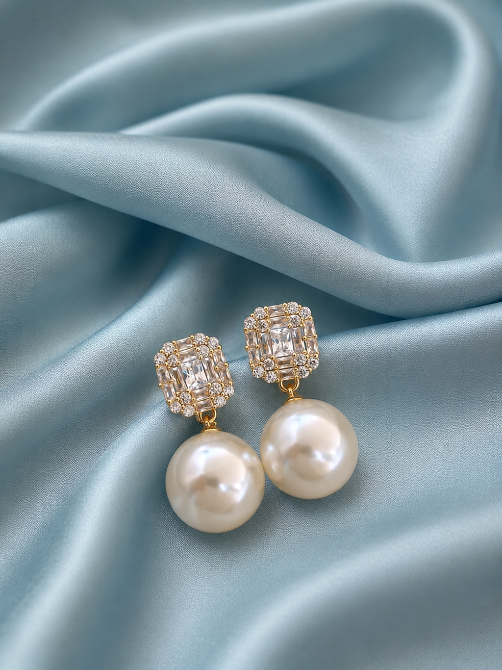 Pearl Drop Earrings for Women | Elegant Pearl Earrings | Party & Wedding Jewelry